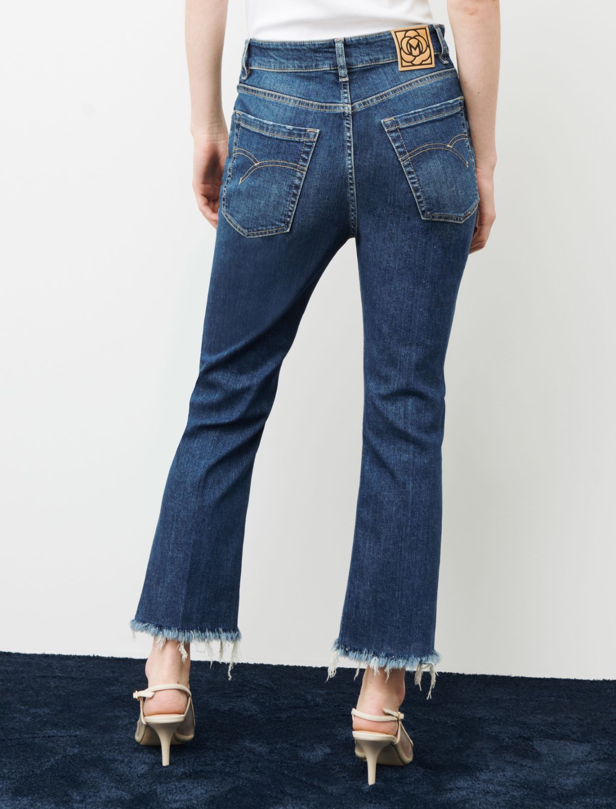 Flared jeans - Blue jeans - Marella - 3