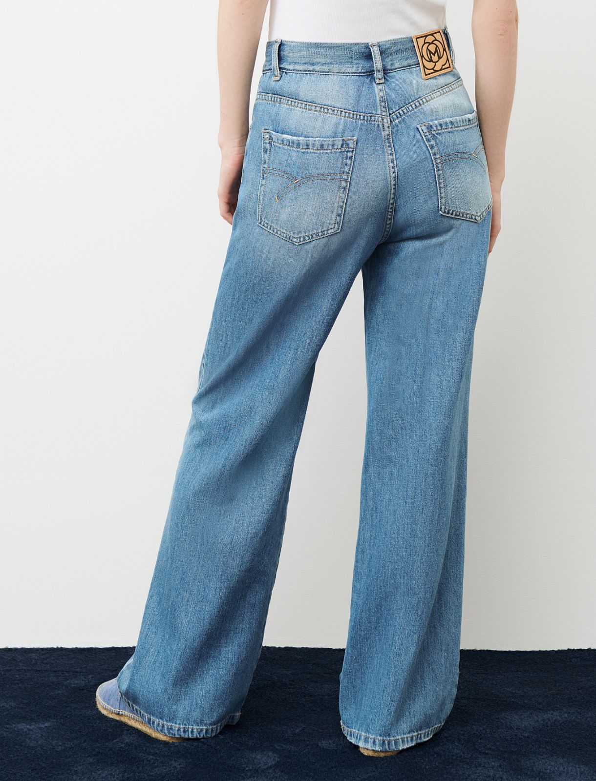 Wide-leg jeans - Blue jeans - Marella - 3