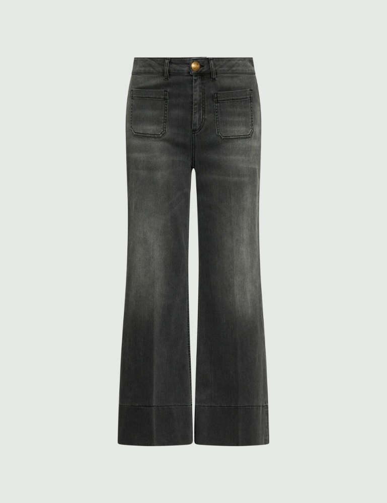 Wide-leg jeans - Black - Marella - 2