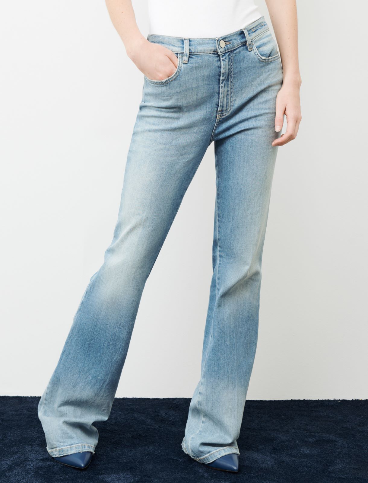 Jean bootcut - Bleu jeans - Marella