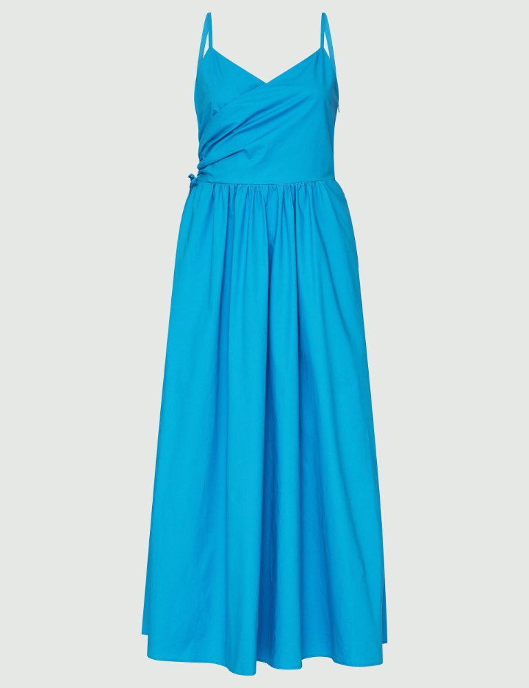 Poplin dress - Turquoise - Marella - 2