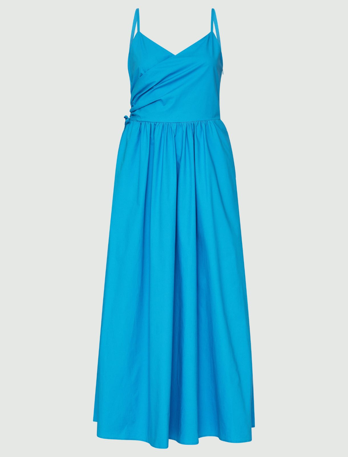 Kleid aus Popeline - Tuerkis - Marella - 5