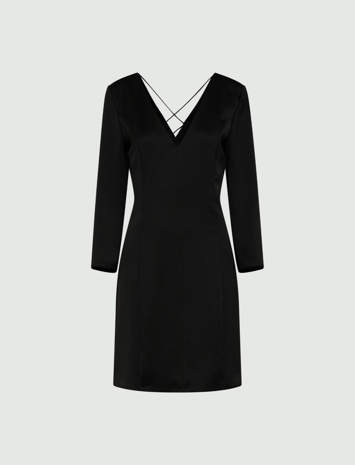 Short dress - Black - Marina Rinaldi - 5