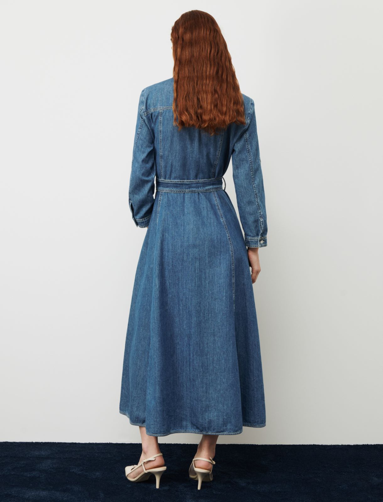 Denim dress - Blue jeans - Marina Rinaldi - 2
