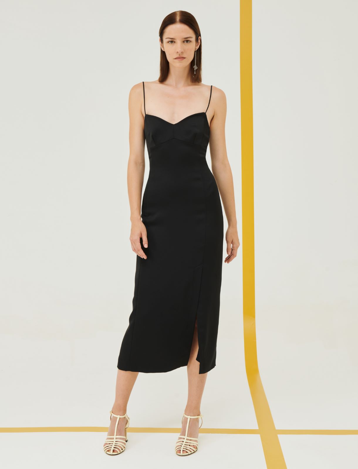 Midi dress - Black - Marina Rinaldi