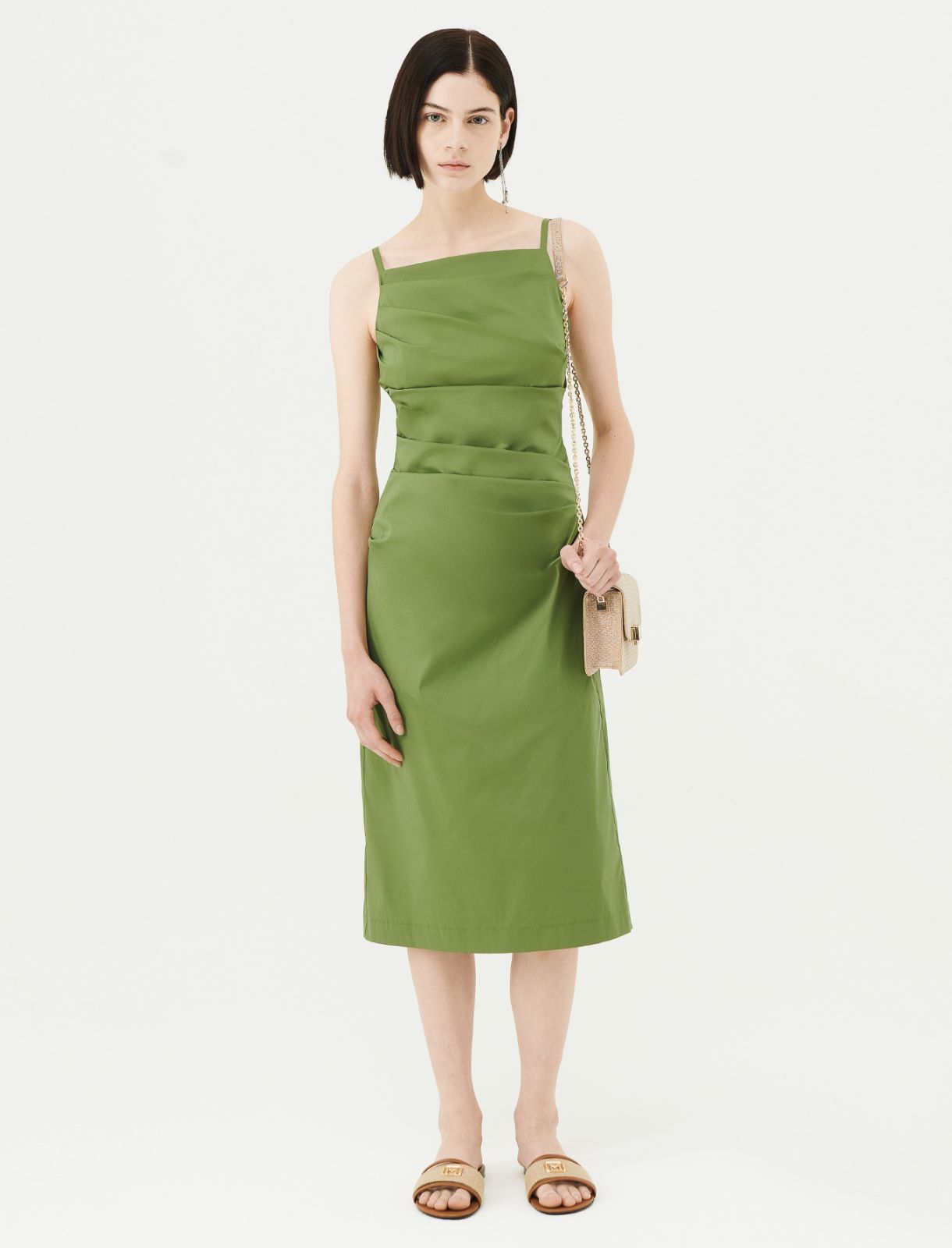 Vestido midi - Verde - Marella