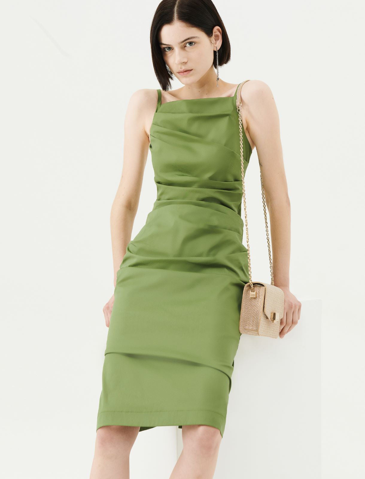 Midi dress - Green - Marina Rinaldi - 3