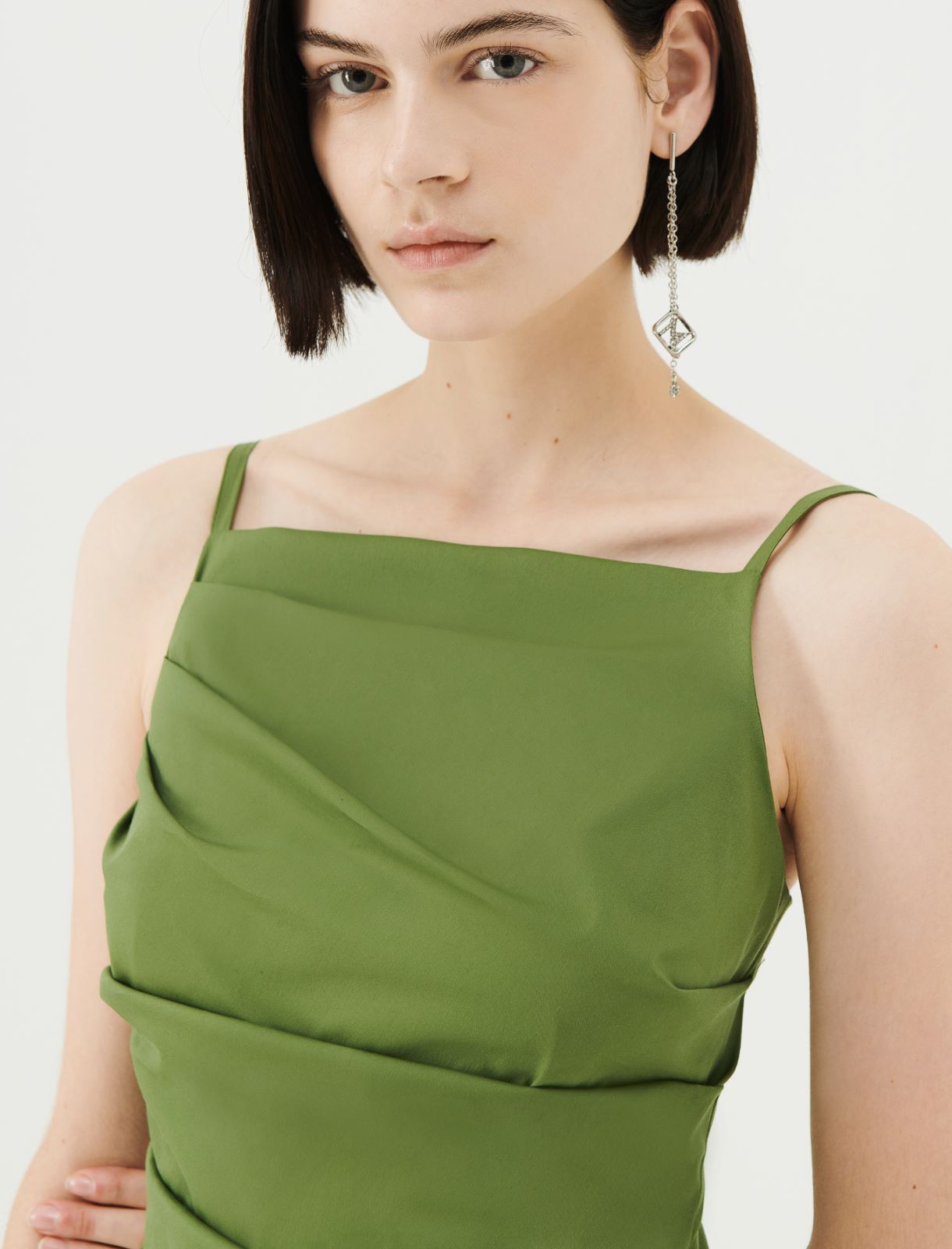 Midi dress - Green - Marina Rinaldi - 4