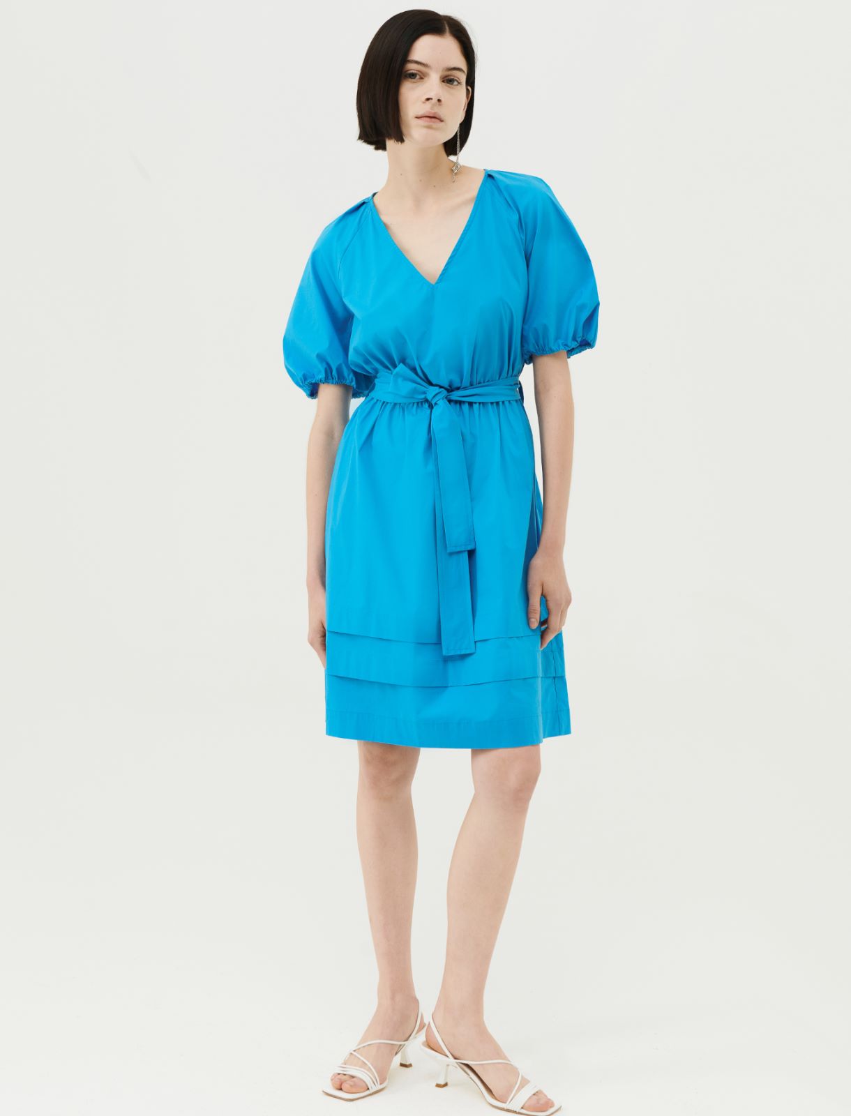 Poplin dress - Turquoise - Marella