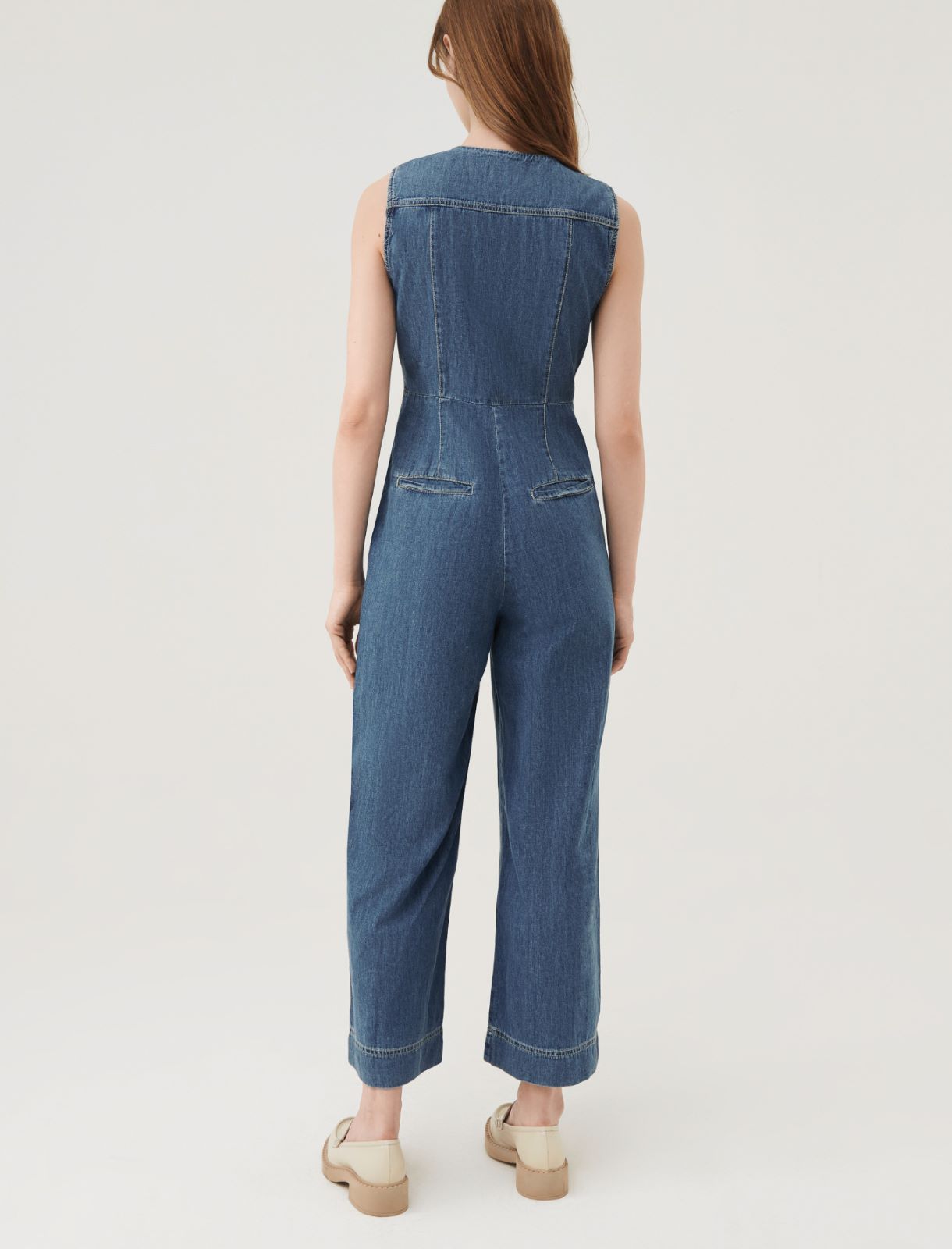 Denim jumpsuit - Blue jeans - Marella - 2