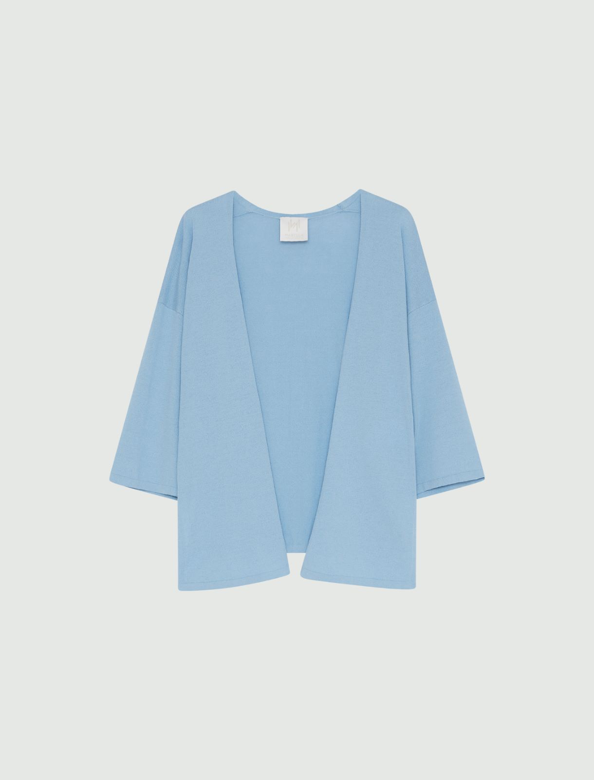 Knitted cardigan - Light blue - Marella - 5