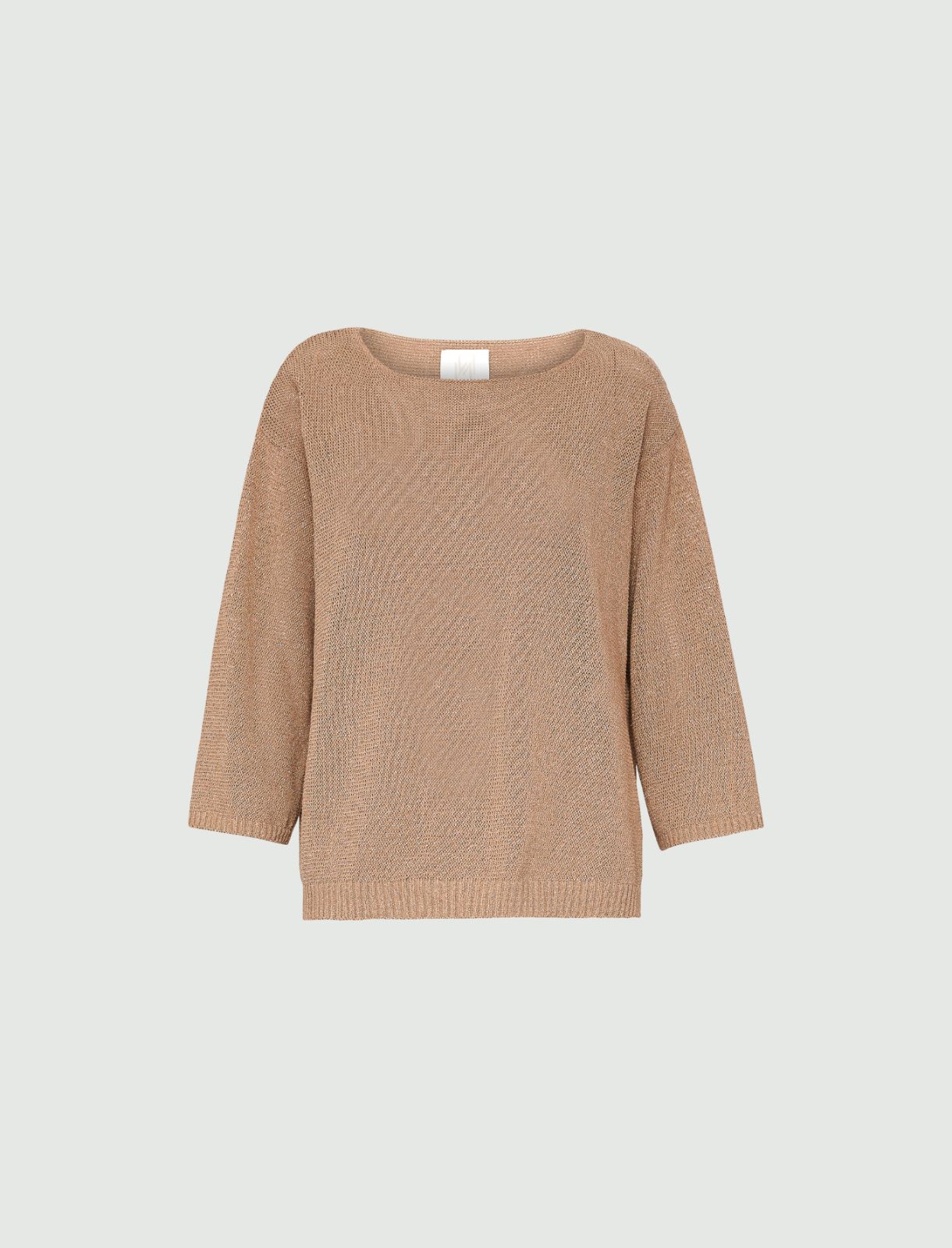 Boxy sweater - Sand - Marina Rinaldi