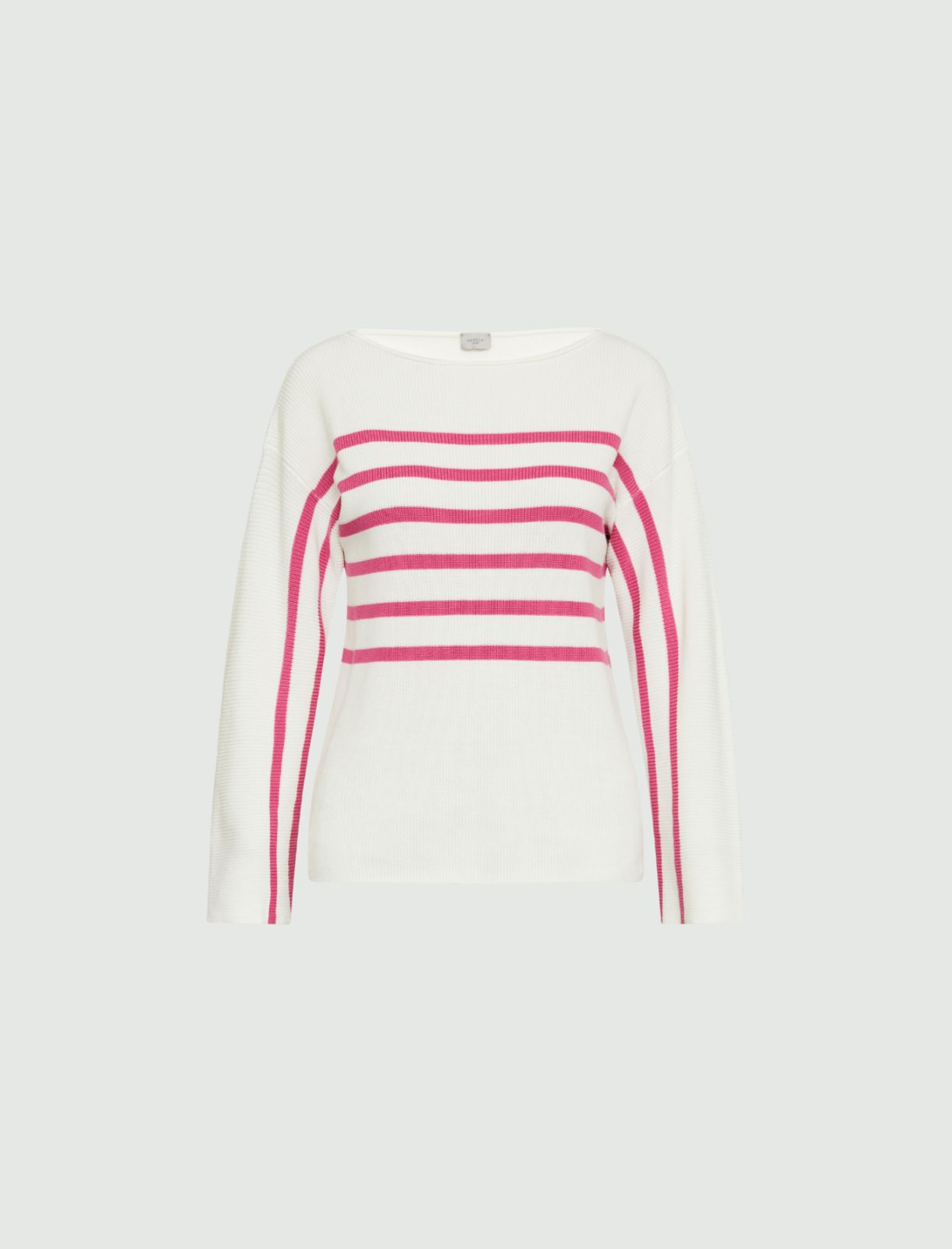 Cotton sweater - White - Marina Rinaldi - 5