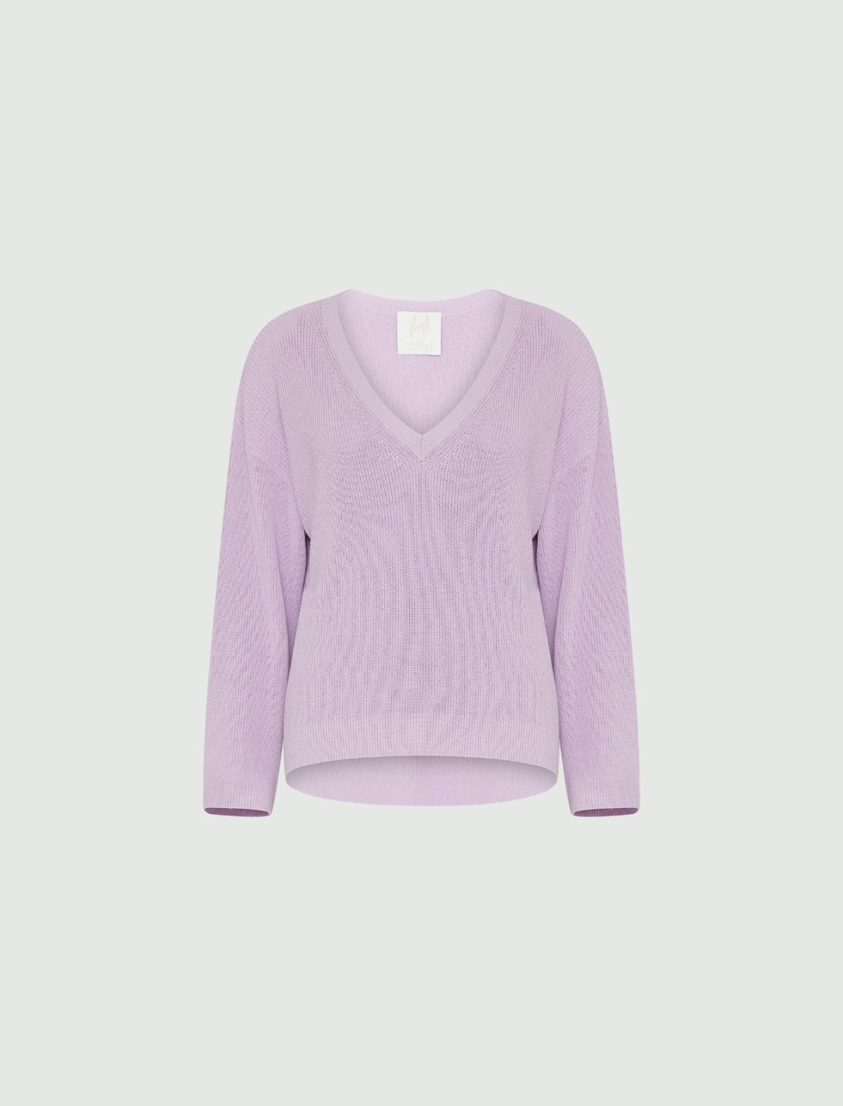 Boxy sweater - Lilac - Marina Rinaldi - 5