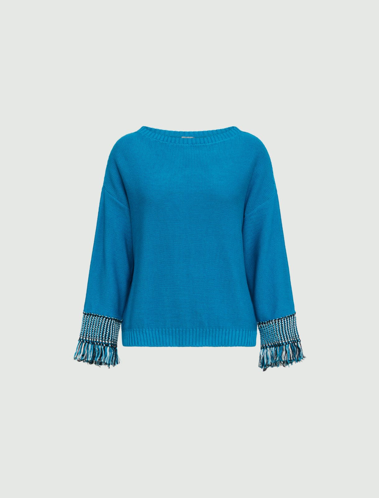 Boxy sweater - Deep blue - Marella - 5