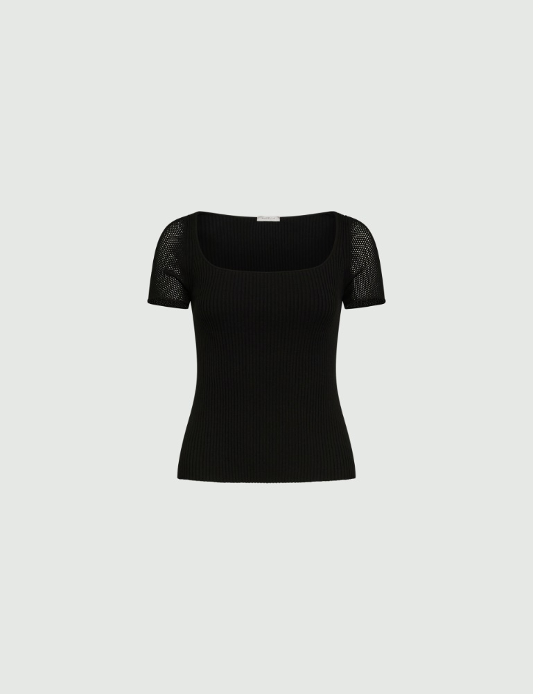 Slim-fit sweater - Black - Marella - 2