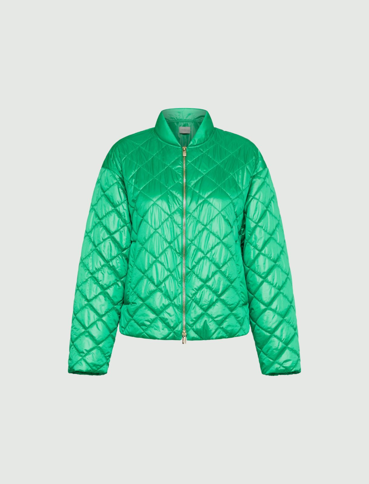 Quilted jacket - Green - Marella - 5