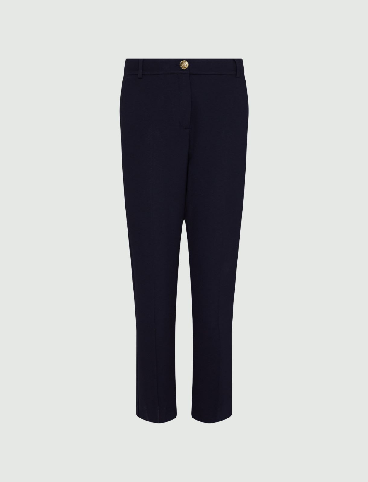 Jersey trousers - Navy - Marella - 5
