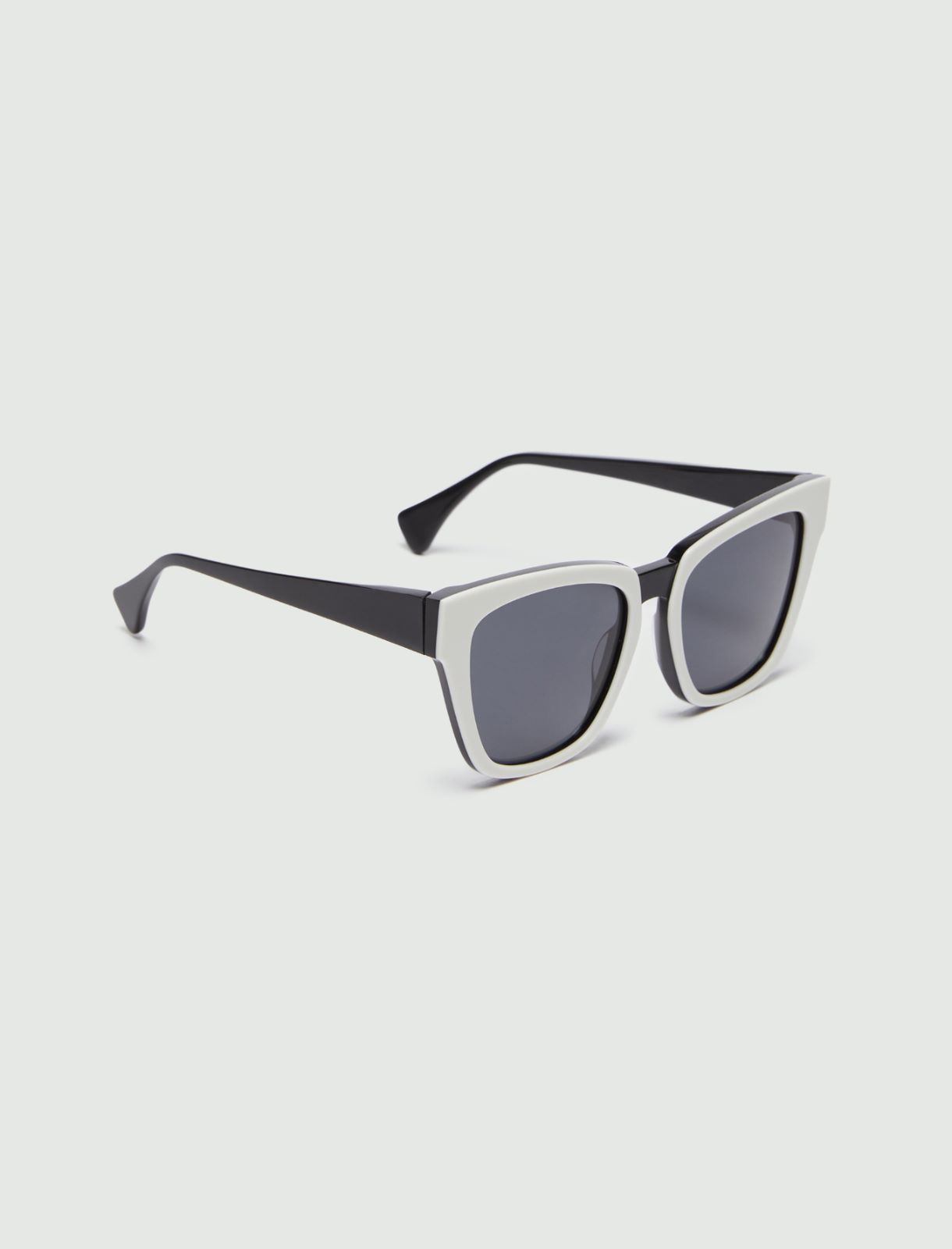 Cat-eye sunglasses - Wool white - Marella - 2