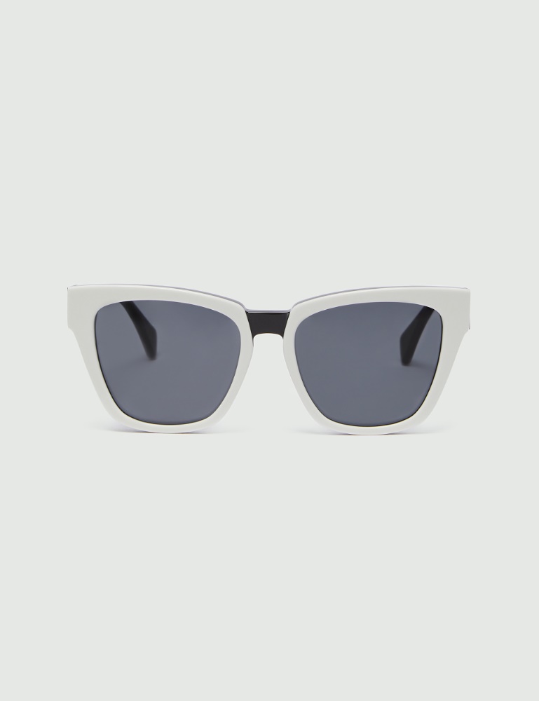 Gafas de sol cat-eye - Blanco lana - Marella