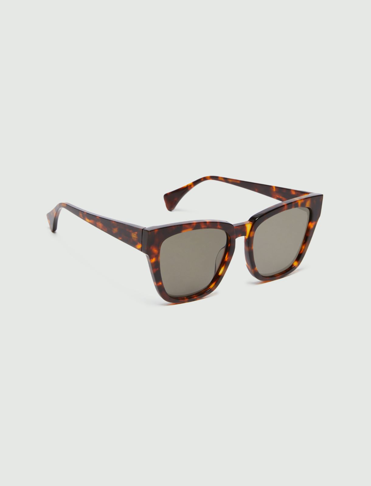 Cat-eye sunglasses - Hazelnut brown - Marella - 2