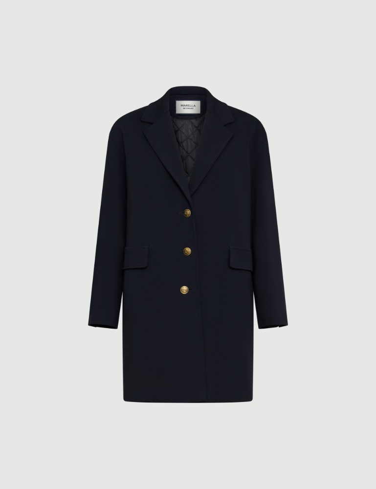 Jersey coat - Navy - Marella - 2