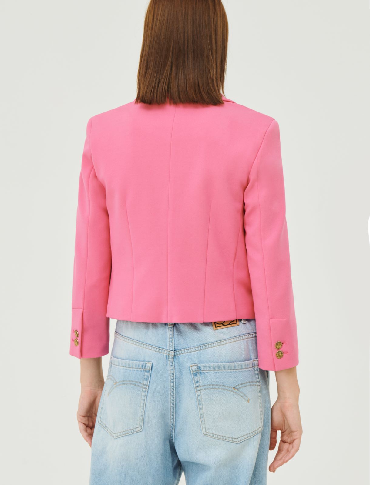 Short blazer - Shocking pink - Marella - 2