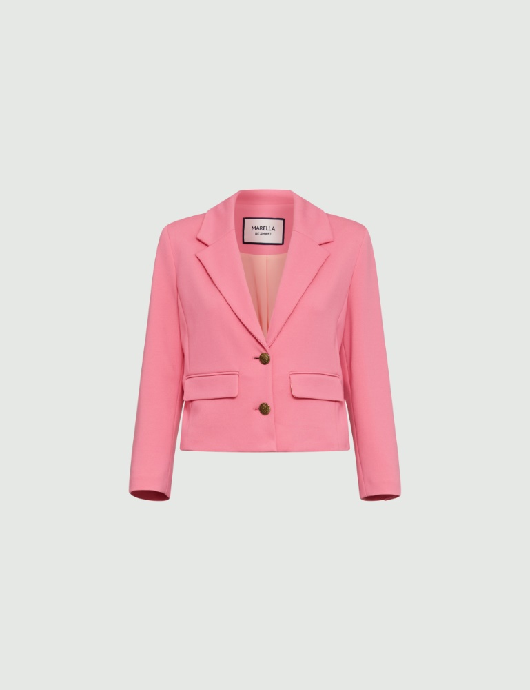 Short blazer - Shocking pink - Marina Rinaldi - 2