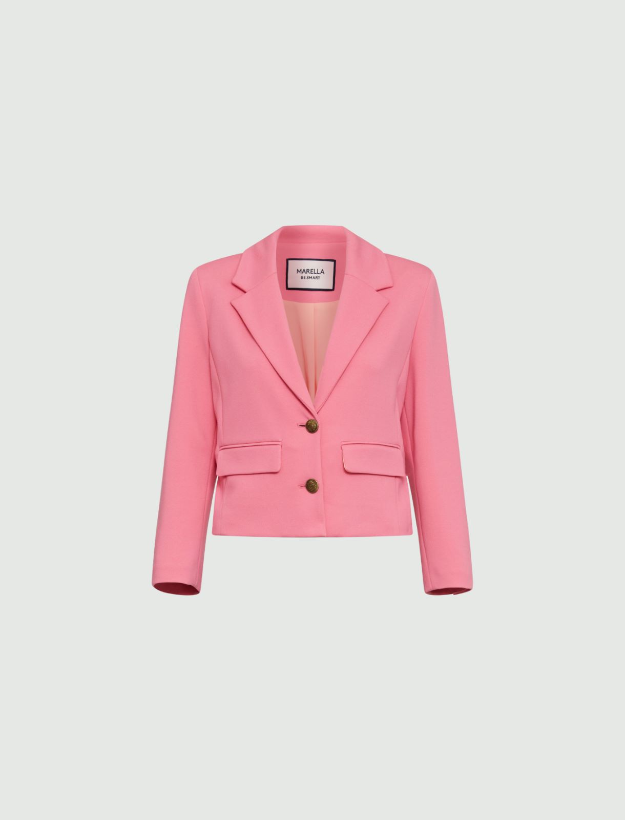 Short blazer - Shocking pink - Marina Rinaldi