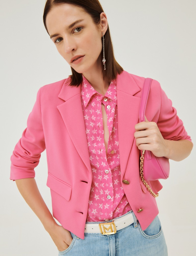 Short blazer - Shocking pink - Marella