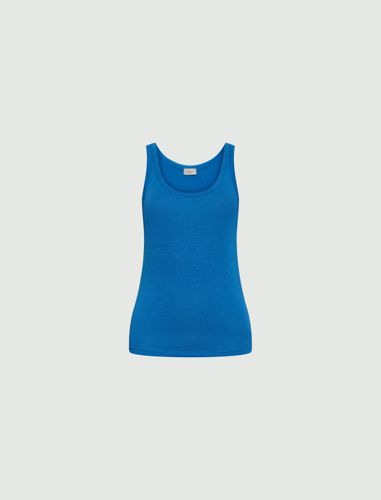 Slim-fit top - Light blue - Marina Rinaldi