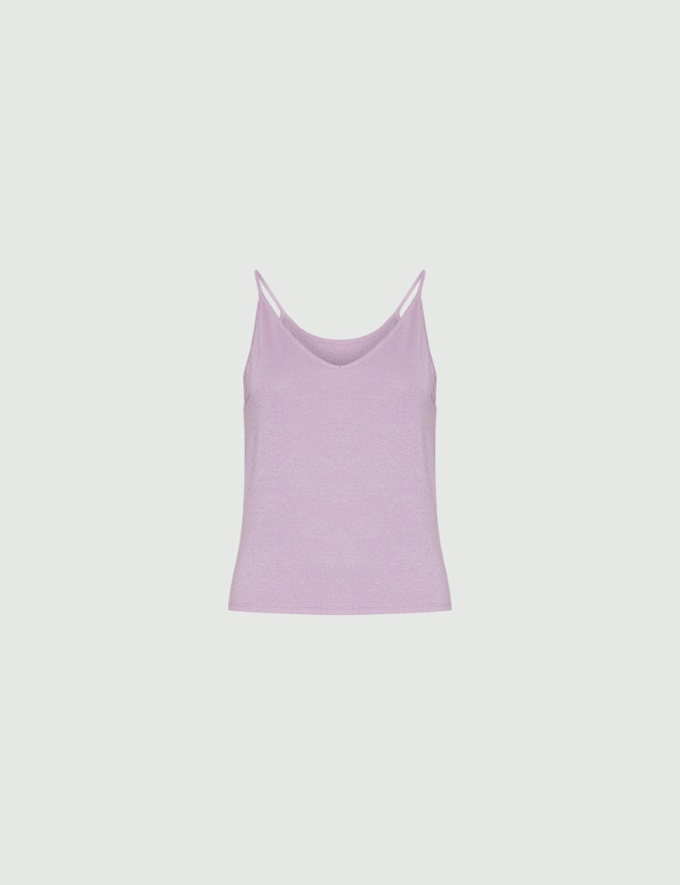 Slim-fit top - Lilac - Marina Rinaldi - 2