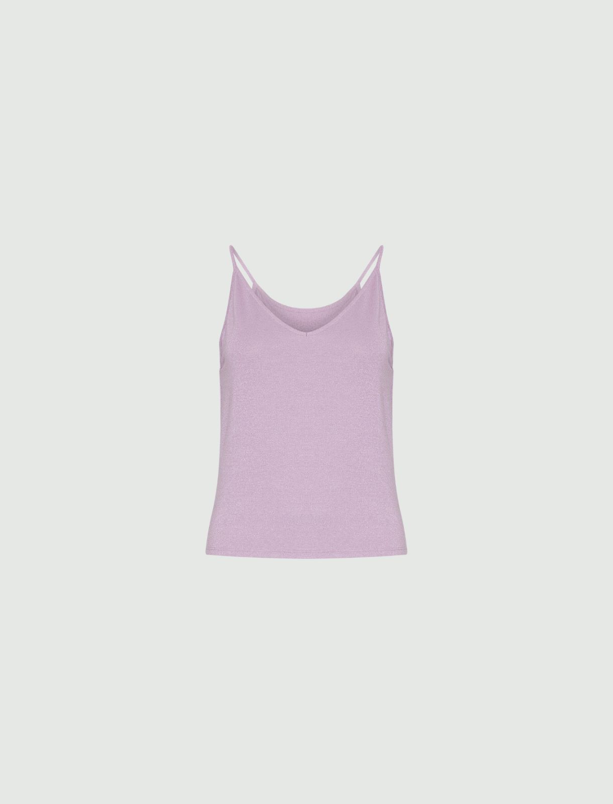 Slim-fit top - Lilac - Marina Rinaldi - 4