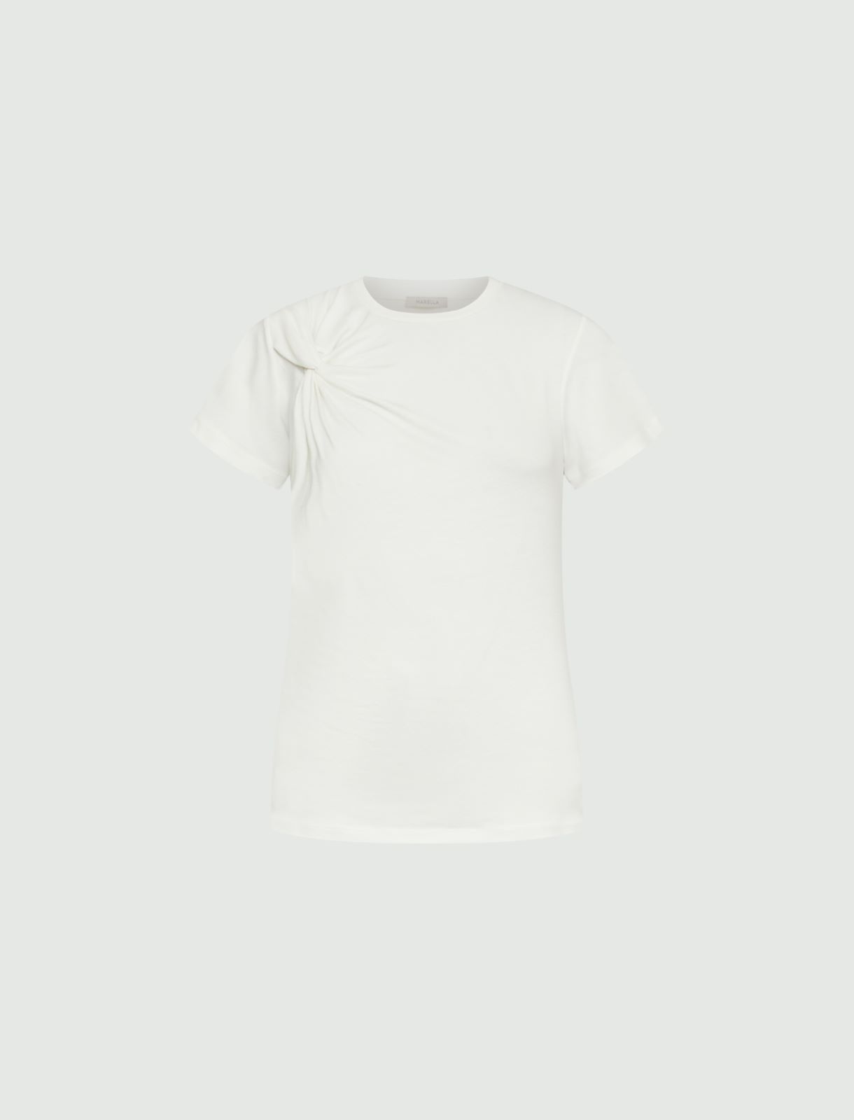 T-Shirt aus Jersey - Weiss - Marella - 5