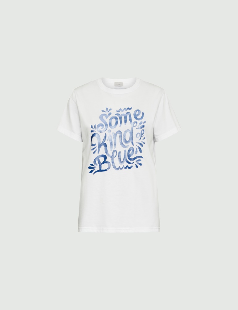 T-Shirt mit Print - Weiss - Marella - 2