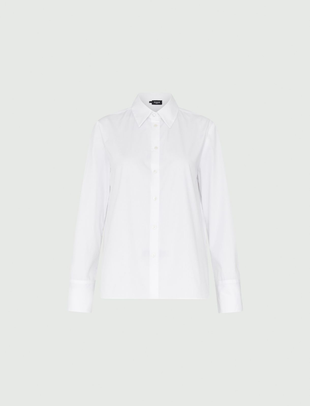 Camicia in popeline - Bianco - Emme 