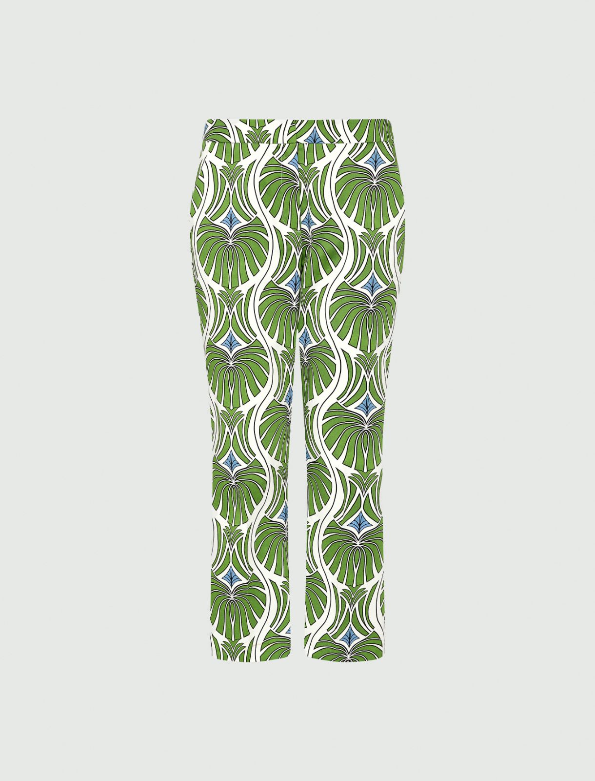 Pantalon évasé - Green - Emme 