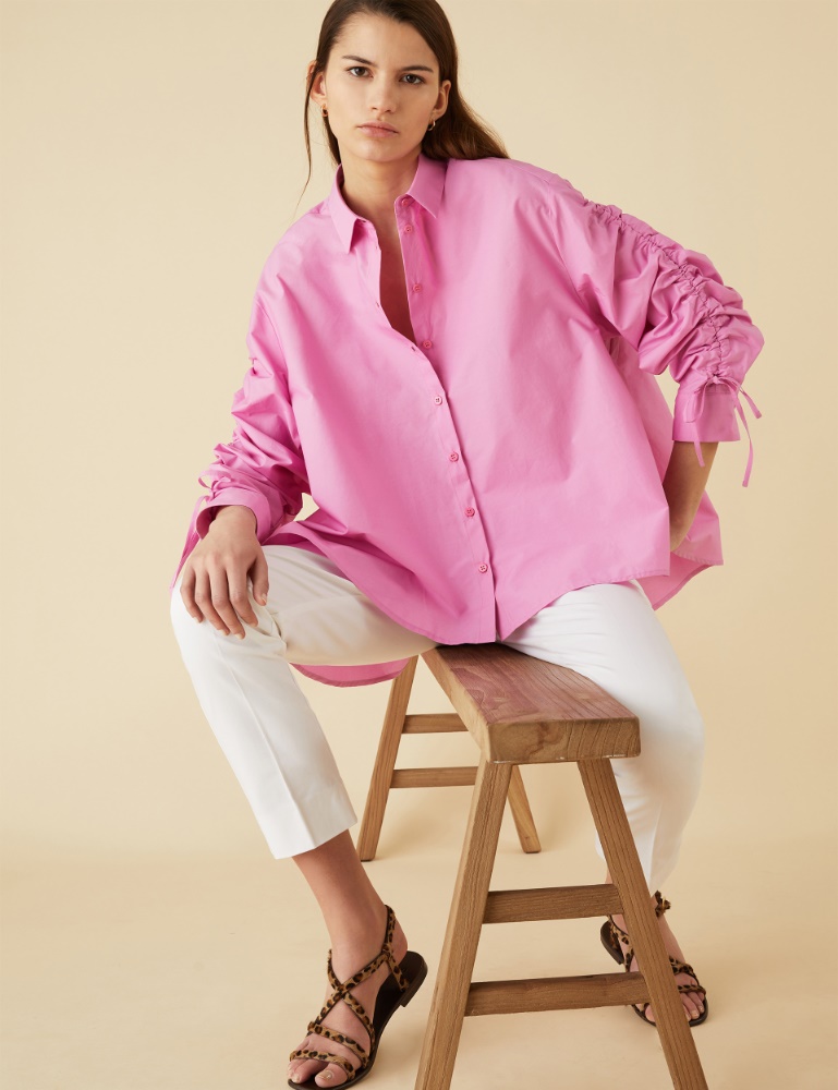 Oversized shirt - Pink - Emme 