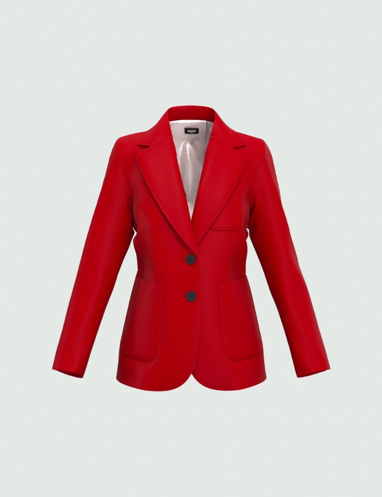 Straight blazer - Red - Emme  - 2