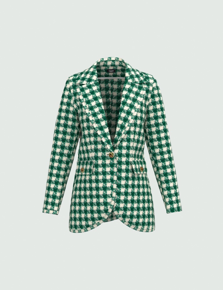 Tweed blazer - Green - Persona - 2