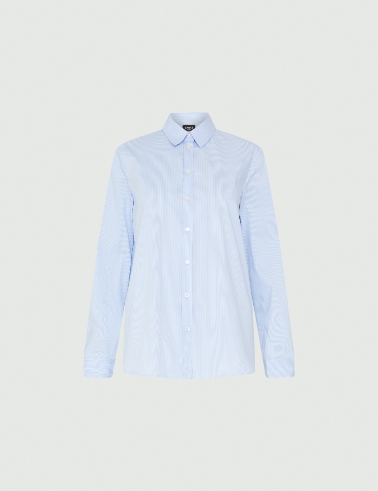 Poplin shirt - Deep blue - Emme  - 2
