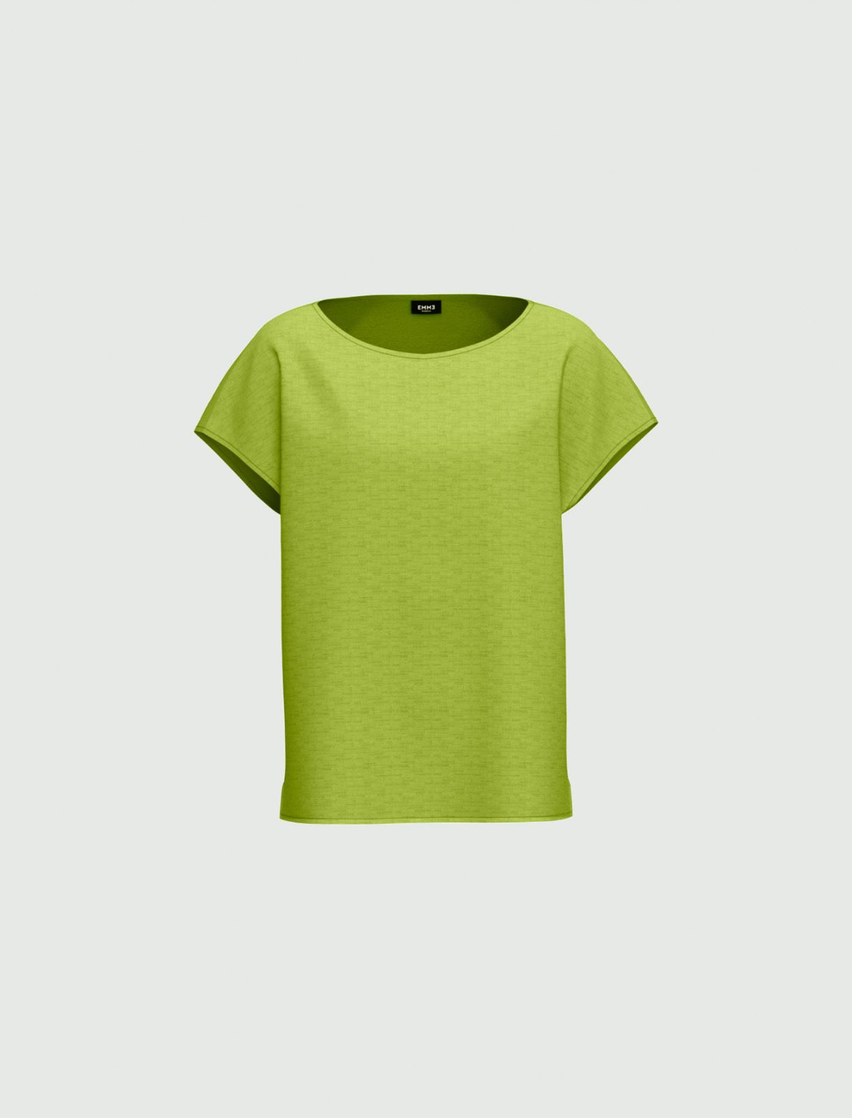 Linen blouse - Green - Marella - 4