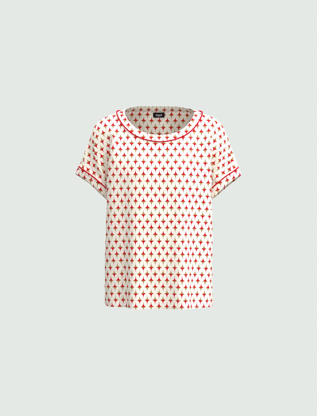 Patterned blouse - Cream - Marella - 4