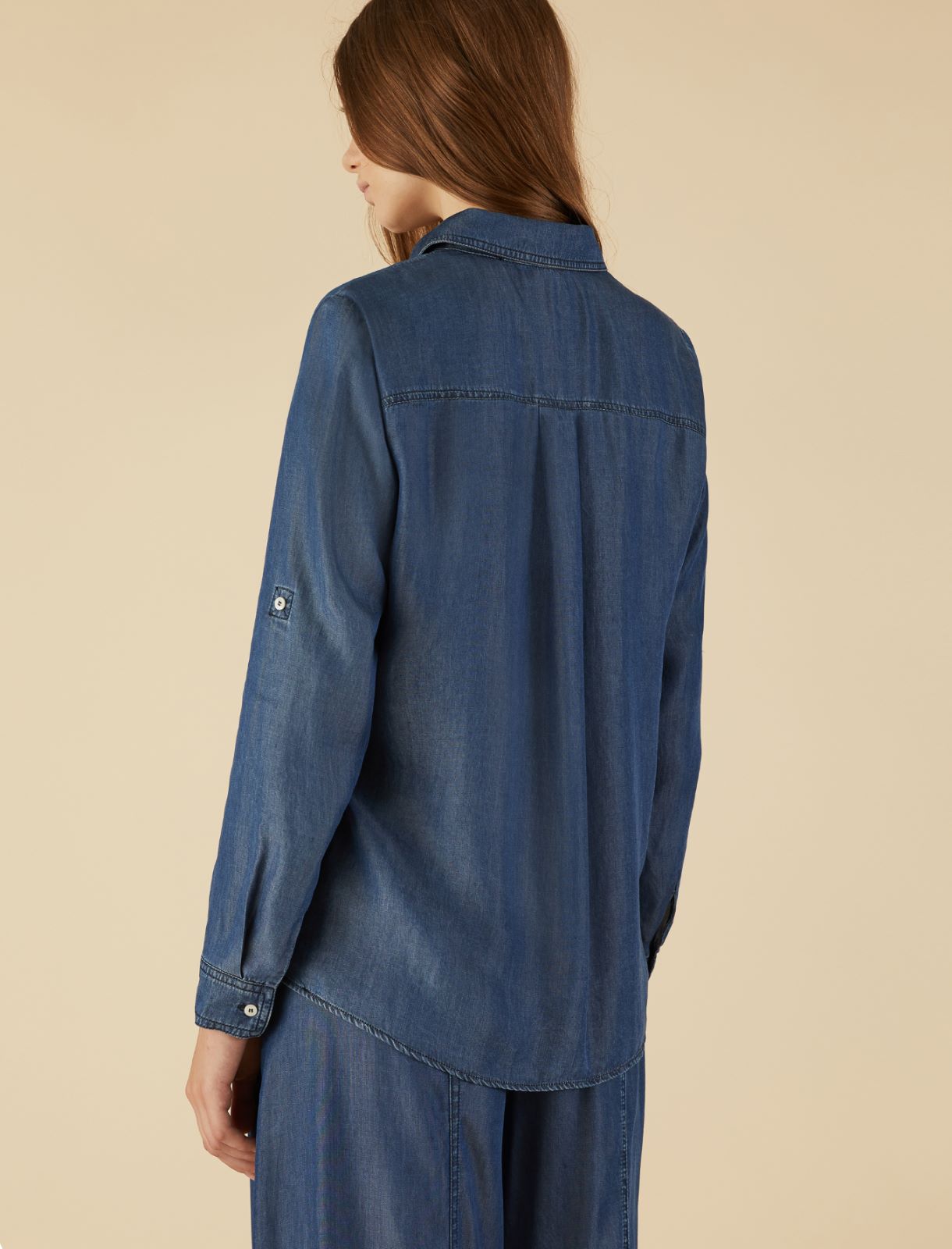 Denim shirt - Blue jeans - Marella - 2
