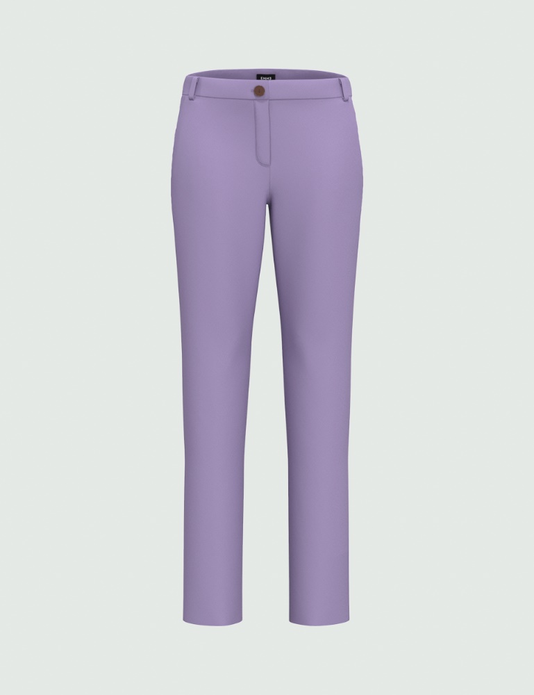 Chinos trousers  - Lilac - Emme  - 2