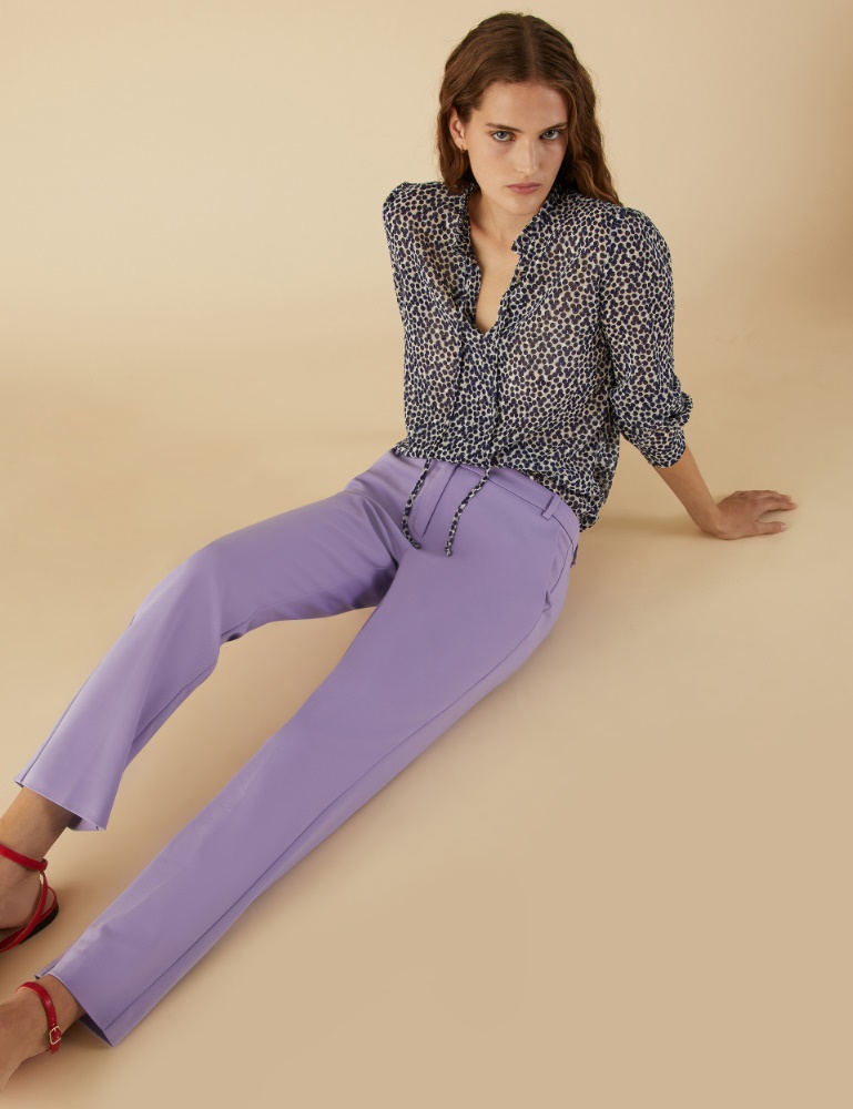 Chinos trousers  - Lilac - Persona