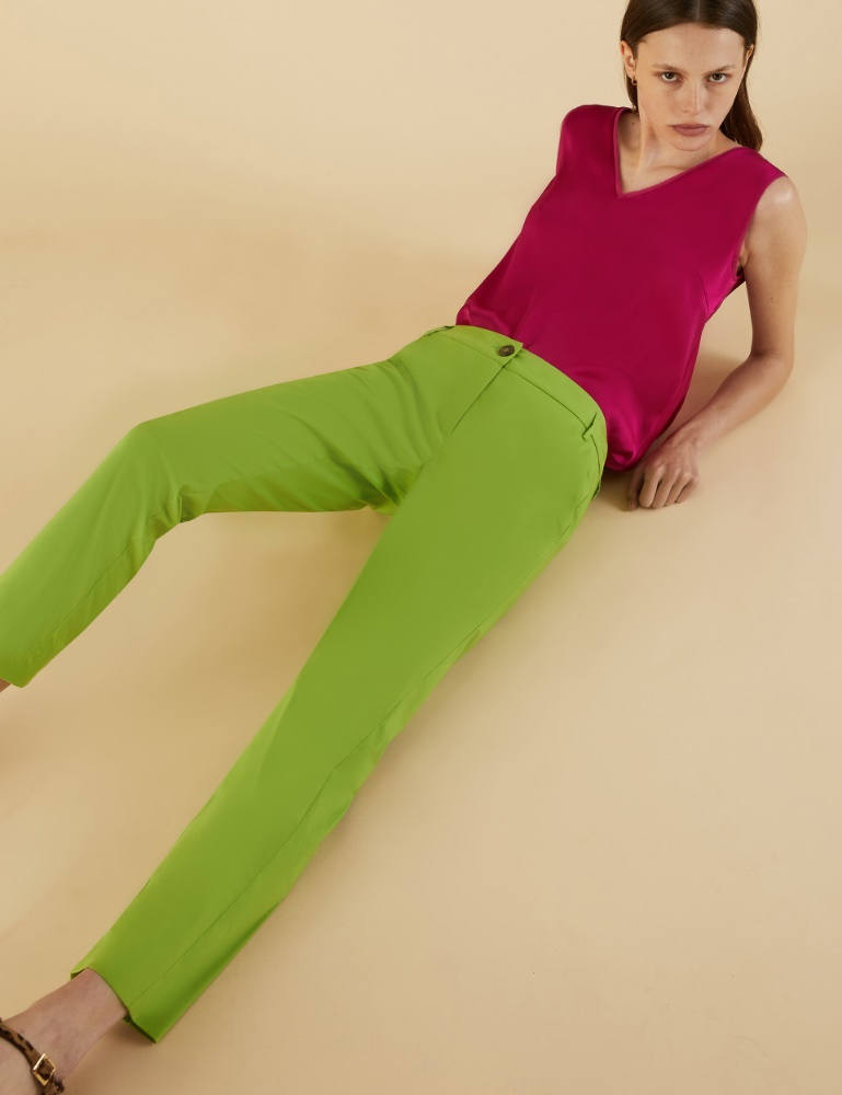 Pantalones chinos - Verde - Emme 