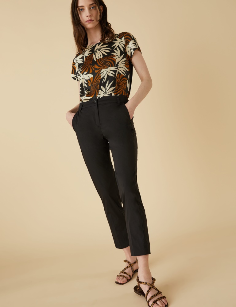 Chinos trousers - Black - Emme 
