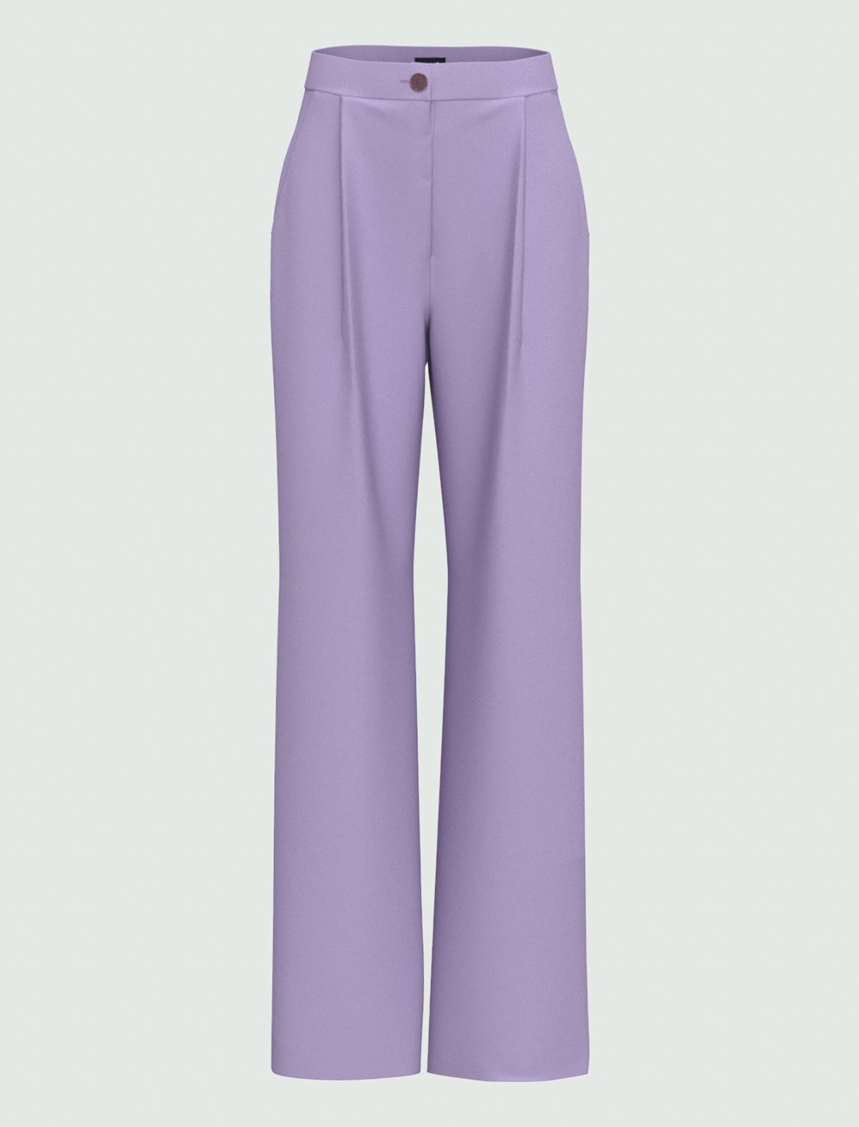 Wide trousers - Lilac - Marina Rinaldi - 4