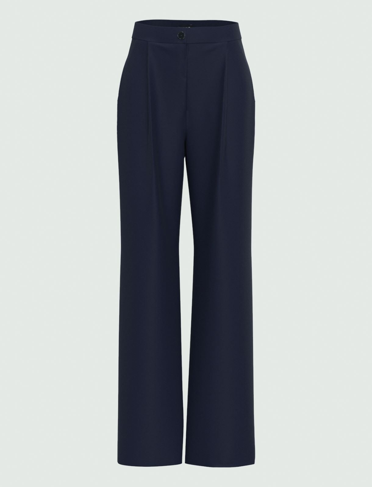 Wide trousers - Navy - Marella